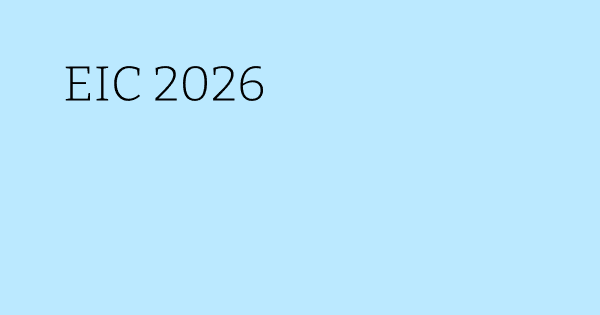 EIC 2026 EIC 2026